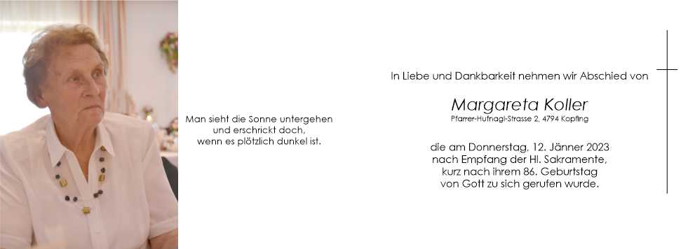 Margareta  Koller